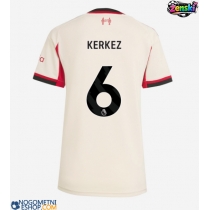 Ženski Nogometni dresi Liverpool Milos Kerkez #6 Gostujoči 2025-26 Kratek Rokav